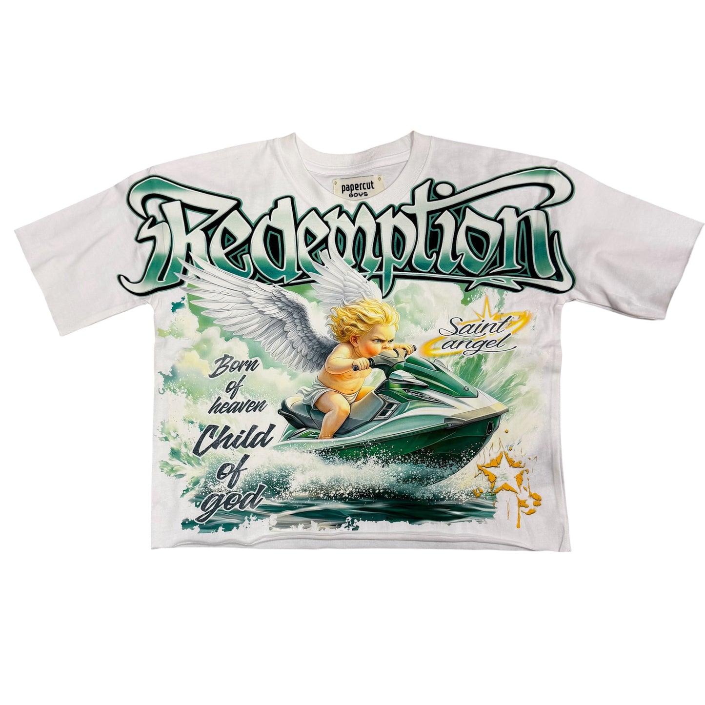 Redemption crop t- shirt