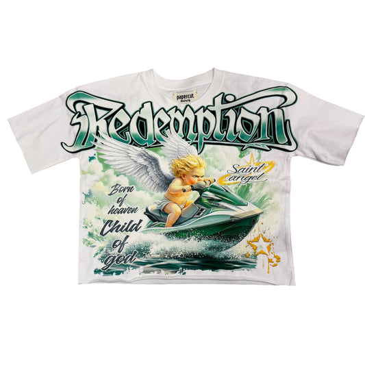 Redemption crop t- shirt