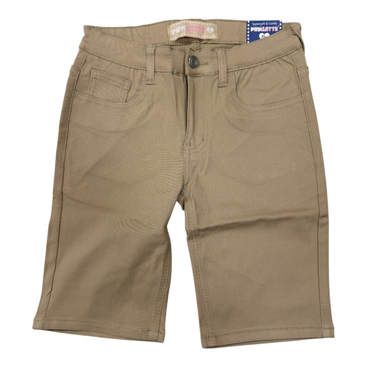Stretch mid thigh shorts