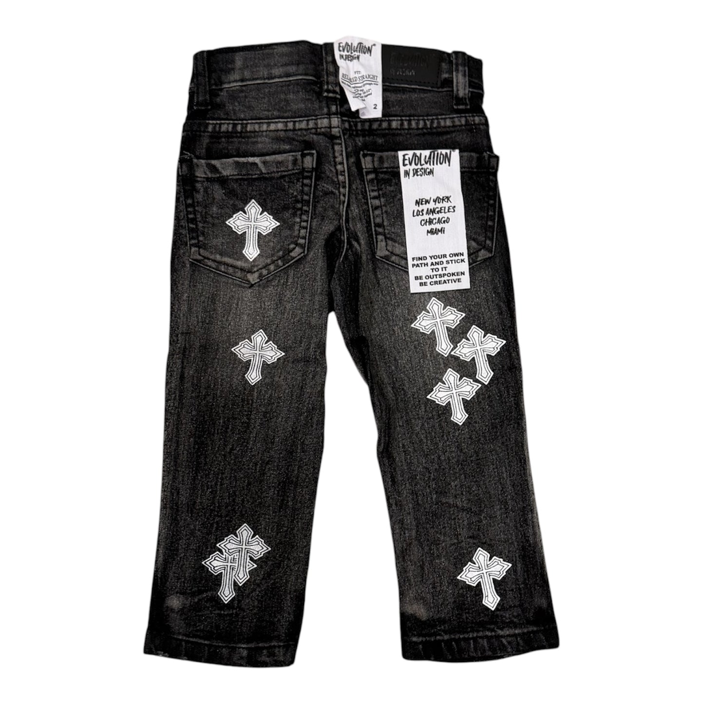 Templar slim denim pants