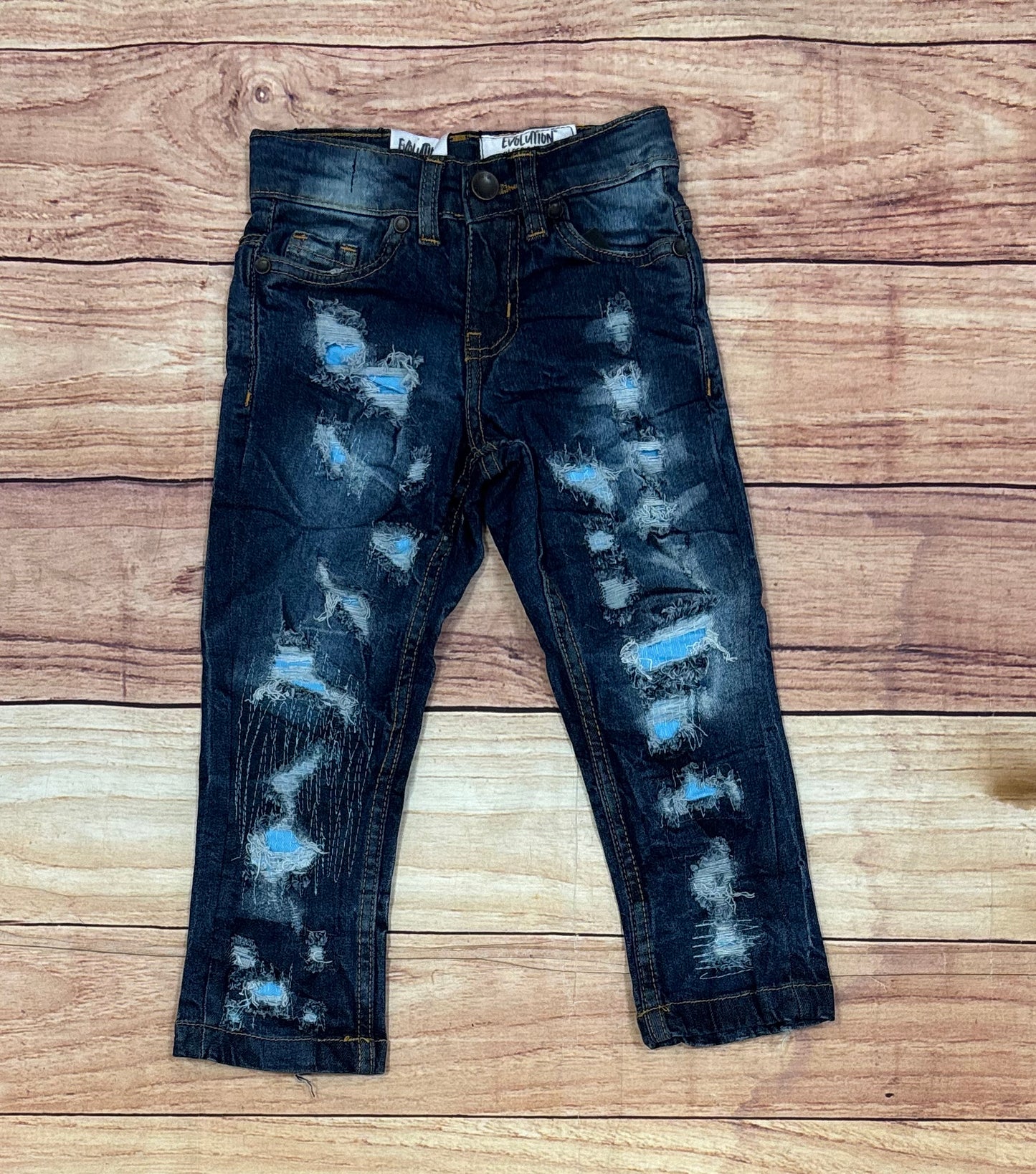 Blue/Lt Blue Reg Jeans