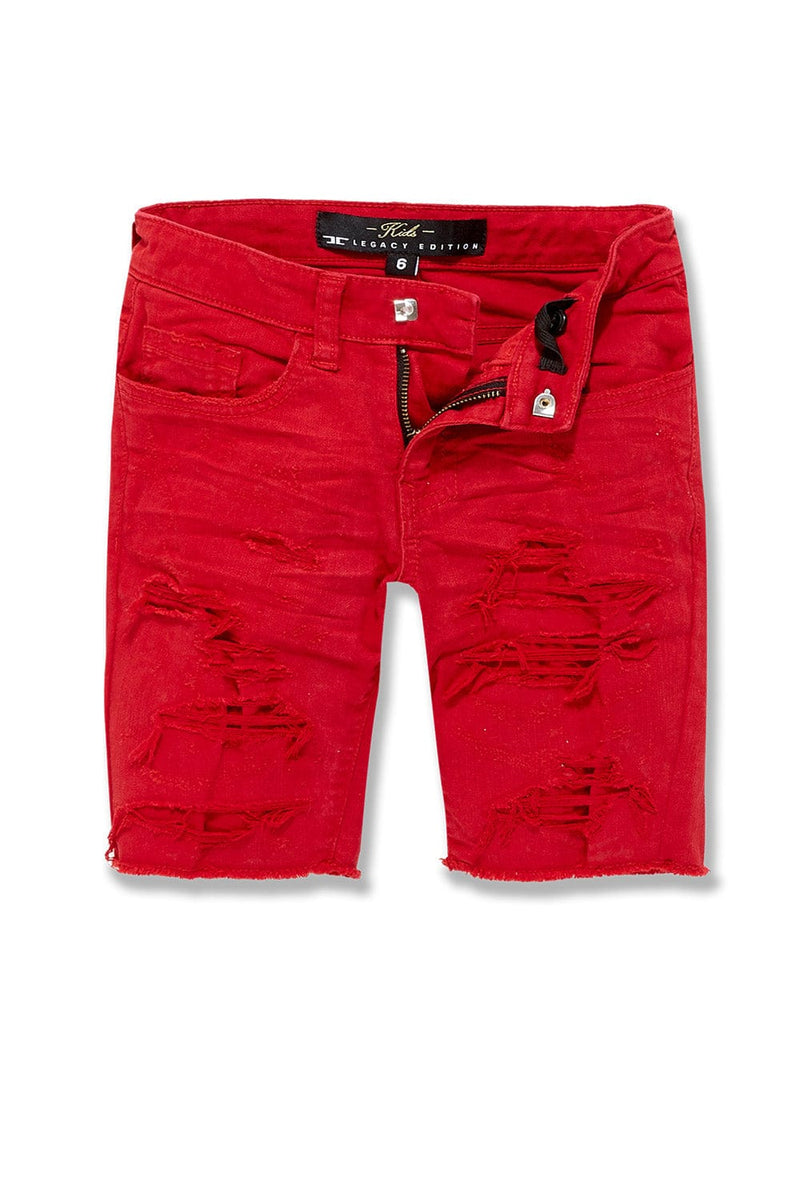 JC Kids Tulsa Twill Shorts - Red