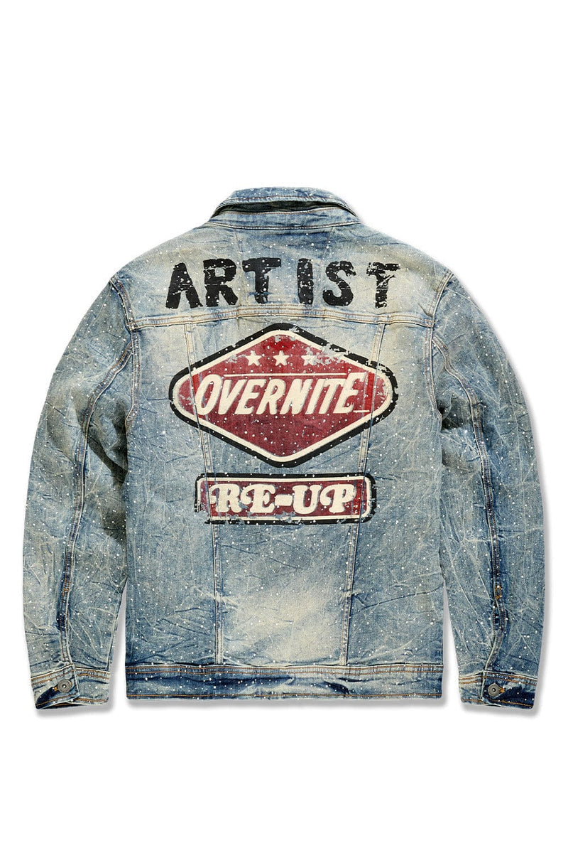 JC Desert Full Rhinestone Jean Jacket
