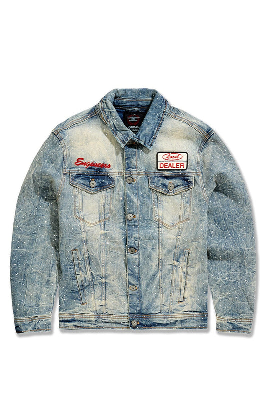 JC Desert Full Rhinestone Jean Jacket