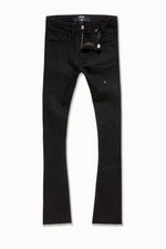 JC Black Rhinestone Stacked Jeans