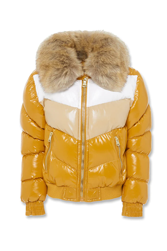 JC Bubble Coat Wheat