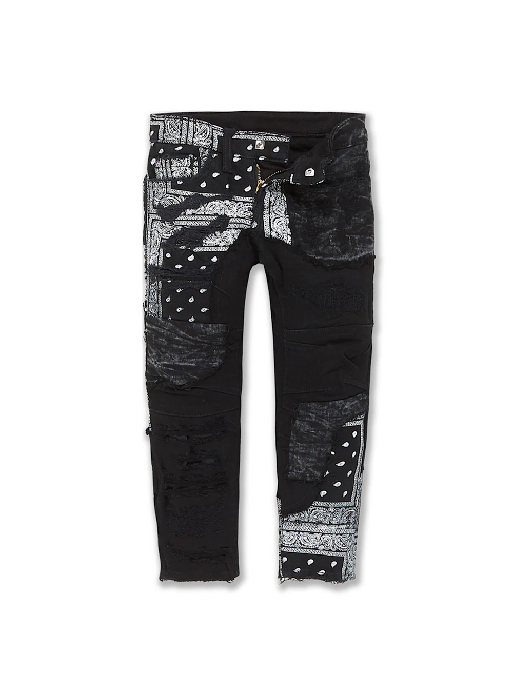 JC Bandana Black Jeans